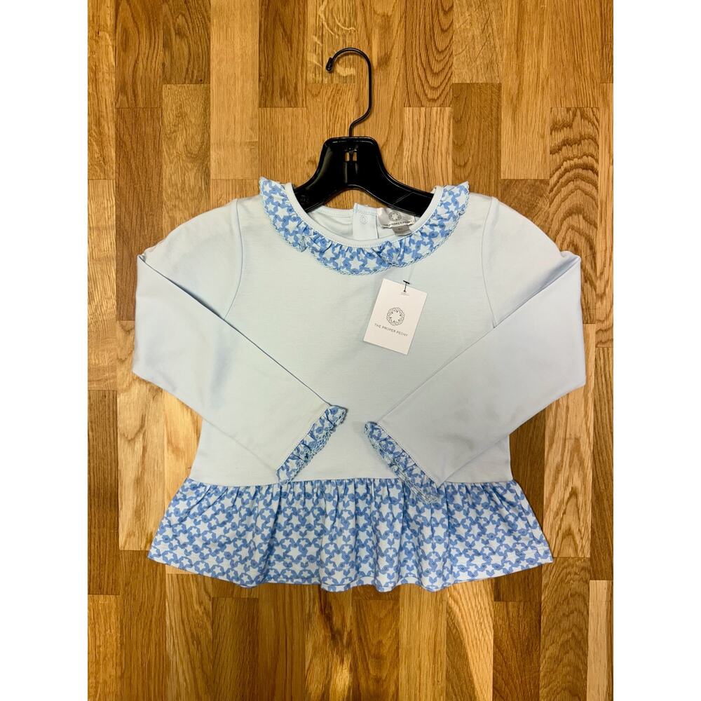 The Proper Peony long sleeve top size 5